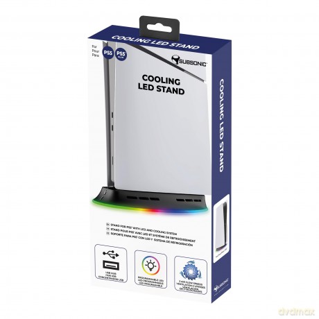 Subsonic Cooling Led Stand - PS5/PS5 Slim