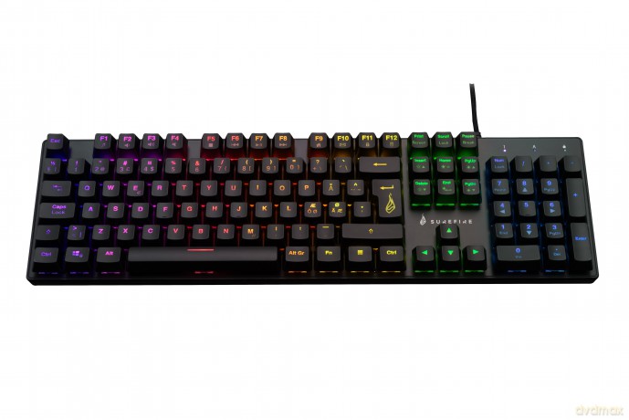 SUREFIRE - KingPin M2 Mech. Gaming RGB Keyboard QWERTY Nordic