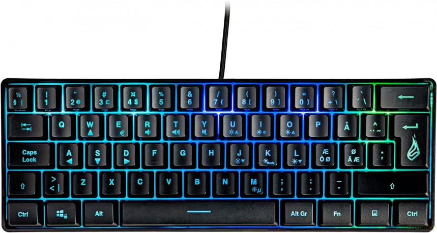 SUREFIRE - KingPin X1 60% Gaming RGB Keyboard QWERTY (Nor