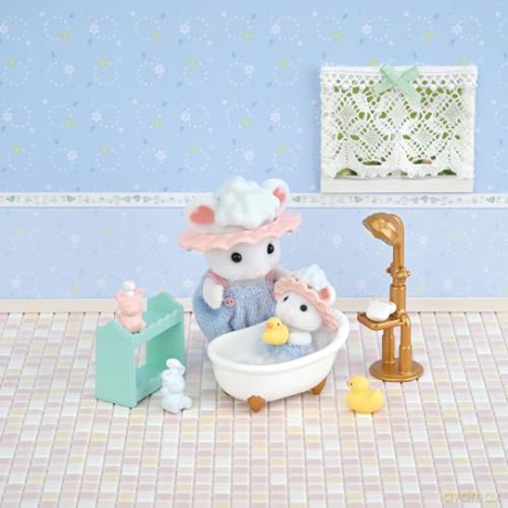 Sylvanian Families - Bath Time Bubble Siblings - (5805)
