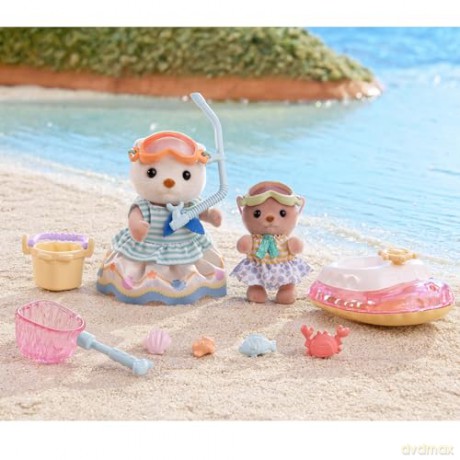Sylvanian Families - Sea Otter Sisters - Splashy Snorkel Set (5804)