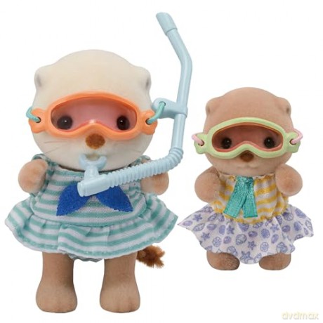 Sylvanian Families - Sea Otter Sisters - Splashy Snorkel Set (5804)