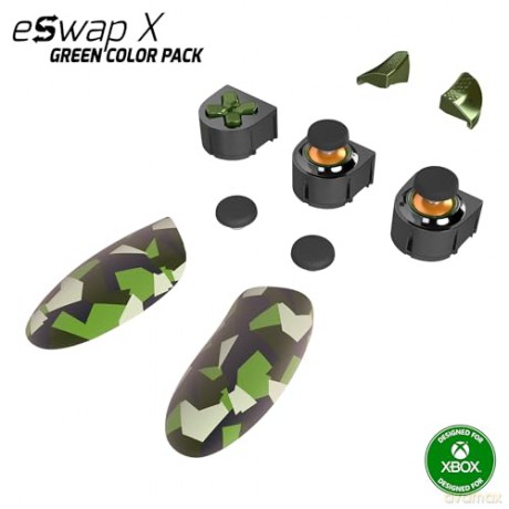 Thrustmaster Eswap X Green Color Pack