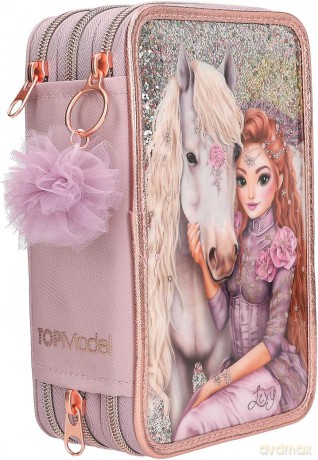 Topmodel - TOPModel Triple Pencil Case VIVA VIOLET (413292)