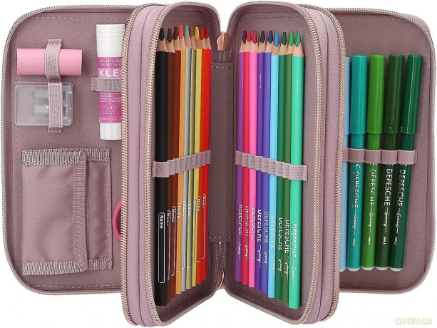 Topmodel - TOPModel Triple Pencil Case VIVA VIOLET (413292)