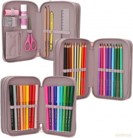 Topmodel - TOPModel Triple Pencil Case VIVA VIOLET (413292)
