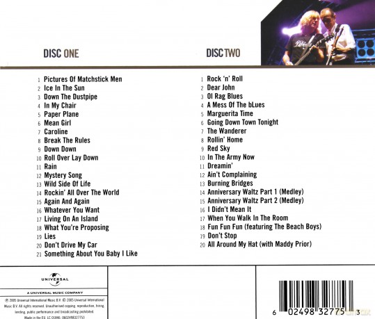 Status Quo: Gold (Remastered) [2CD]
