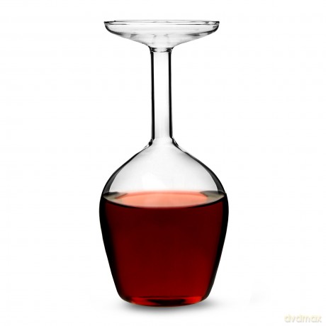 Upside Down Wineglass