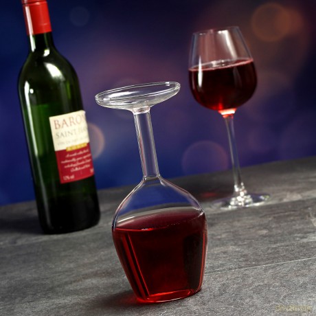 Upside Down Wineglass