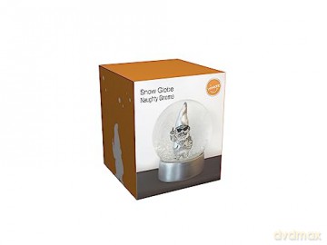 Winkee - Snow Globe - Snow Globe Gnome - Silver