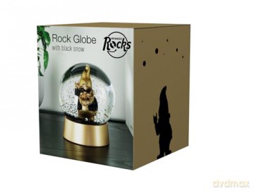 Winkee - Snow Globe Dwarf Rocker - Gold