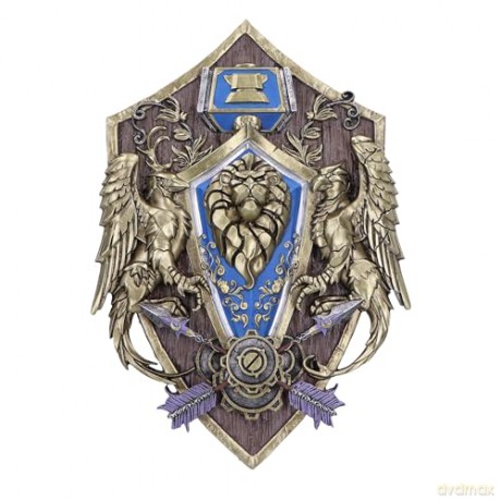 World of Warcraft Alliance Wall Plaque Height 30cm [FIGURKA]