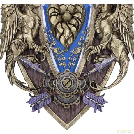World of Warcraft Alliance Wall Plaque Height 30cm [FIGURKA]