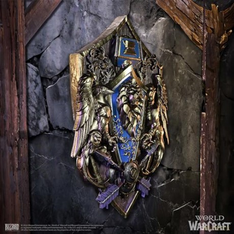 World of Warcraft Alliance Wall Plaque Height 30cm [FIGURKA]