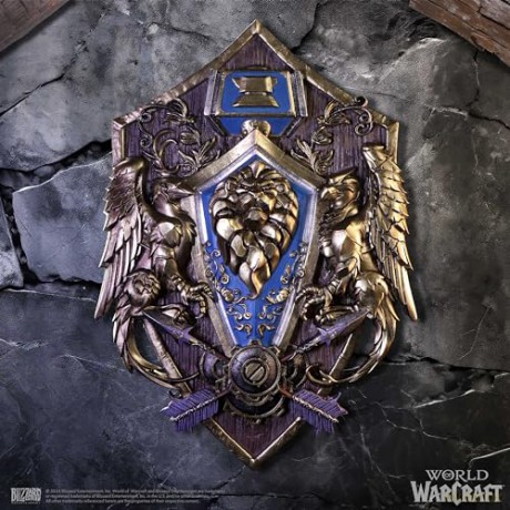 World of Warcraft Alliance Wall Plaque Height 30cm [FIGURKA]