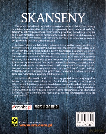 Skanseny Przewodnik Turystyczny - Magda Osip-Pokrywka ,MIREK Osip-Pokrywka [KSIĄŻKA]