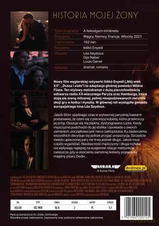Historia Mojej Żony [DVD]