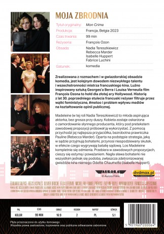 Moja Zbrodnia [DVD]