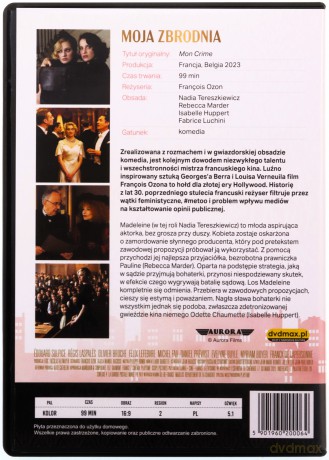 Moja Zbrodnia [DVD]