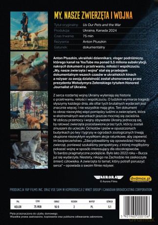 My, Nasze Zwierzęta i Wojna [DVD]