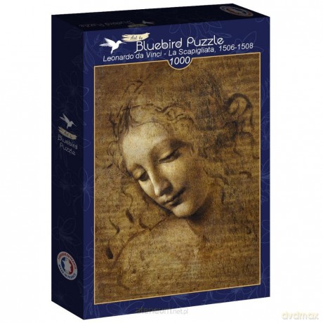 BLUEBIRD 1000 el. La Scapigliata, Leonardo da Vinci,1508 [PUZZLE]