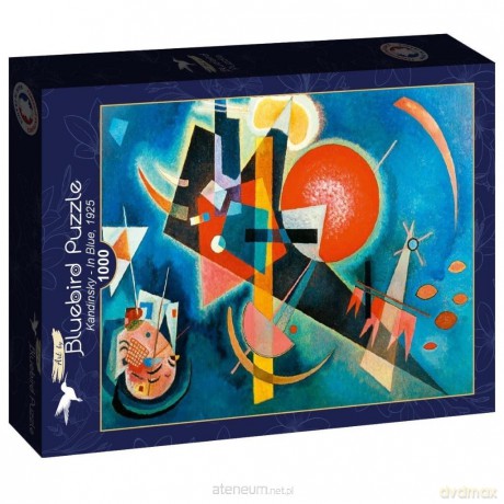 BLUEBIRD 1000 el. Niebieski, Kandynski, 1925 [PUZZLE]