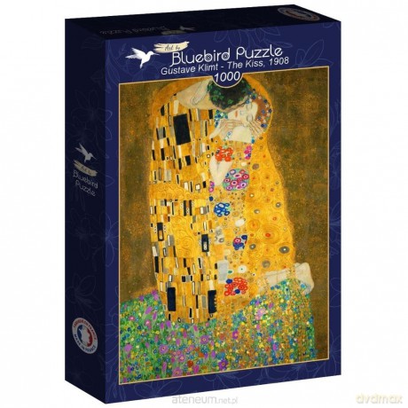 BLUEBIRD 1000 el. Pocałunek, Klimt Gustav, 1908 [PUZZLE]