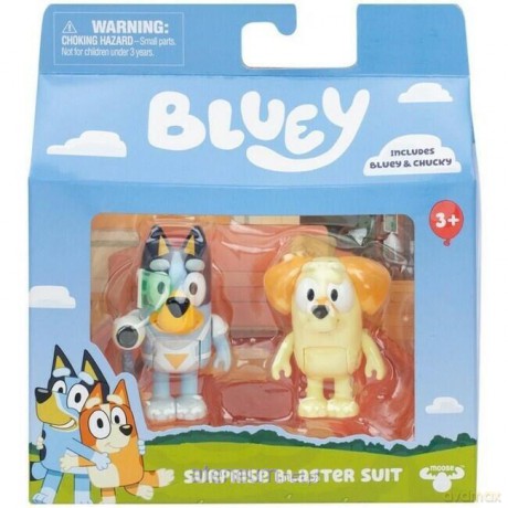 Bluey. Zestaw z 2 figurkami [FIGURKA]