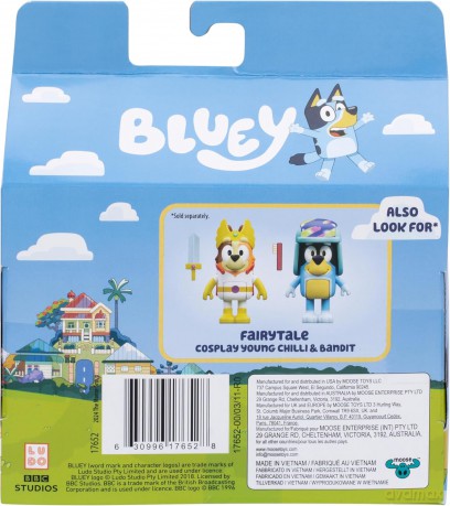 Bluey. Zestaw z 2 figurkami [FIGURKA]