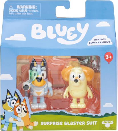 Bluey. Zestaw z 2 figurkami [FIGURKA]