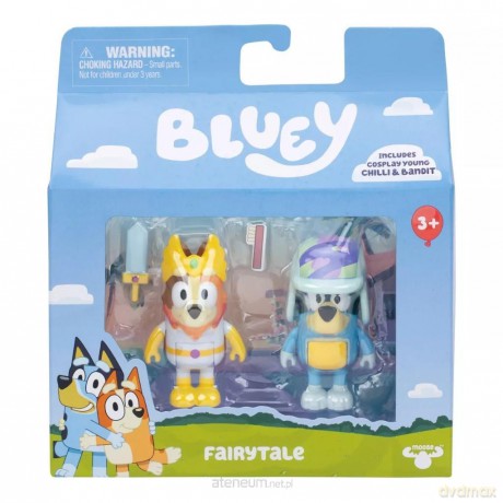 Bluey. Zestaw z 2 figurkami [FIGURKA]