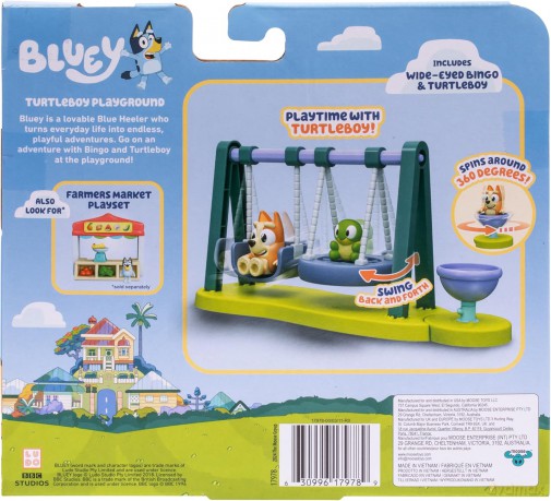 Bluey. Żółw i huśtawka [FIGURKA]