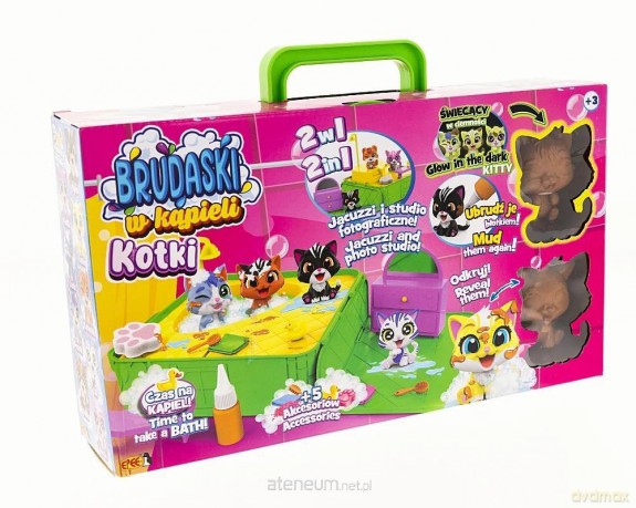 Brudaski w kąpieli Kotki w jacuzzi [FIGURKA]