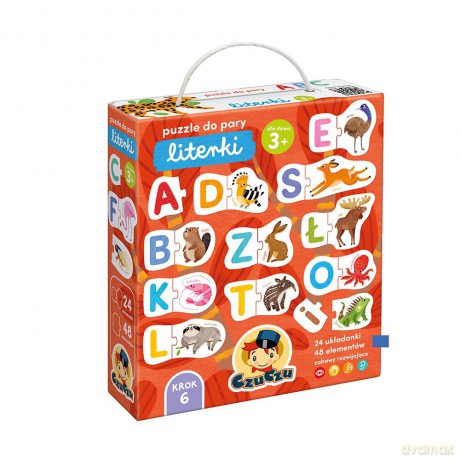CzuCzu do pary Literki 3+ [PUZZLE]