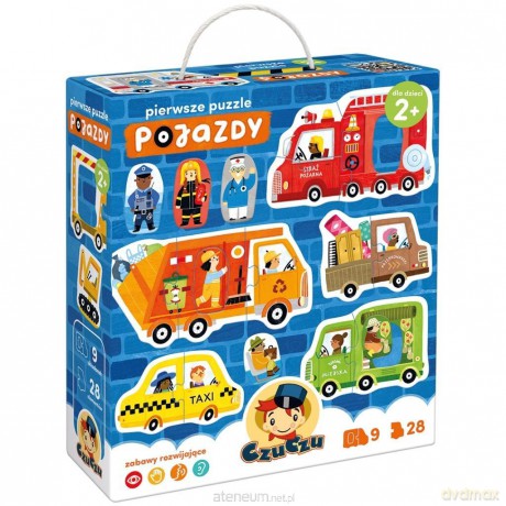 CzuCzu Pierwsze puzzle Pojazdy [PUZZLE]