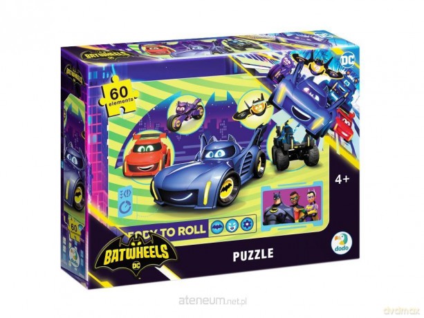 DODO 60 el. Batwheels Chcą się bawić [PUZZLE]