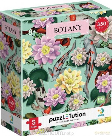 DODO Hard-S Botanika: Kwiaty lotosu i ryby [PUZZLE]