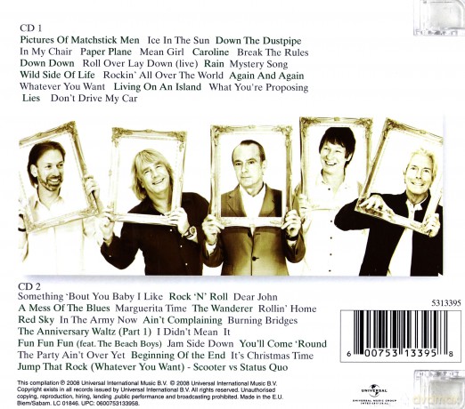 Status Quo: Pictures: 40 Years Of Hits [2CD]