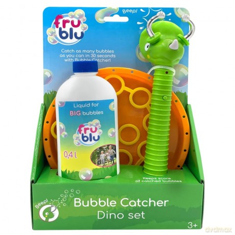 Fru Blu Łapacz baniek Dinozaur + płyn 0,4l