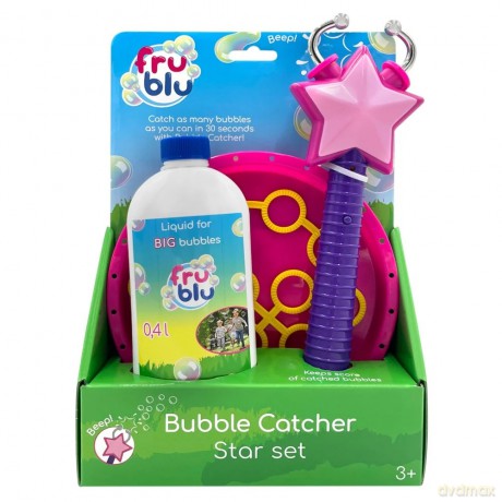 Fru Blu Łapacz baniek Gwiazdka + płyn 0,4l