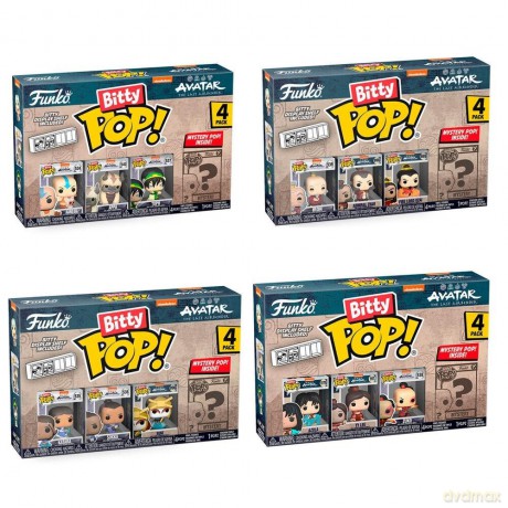 Funko Bitty POP Avatar 4pak (mix) [FIGURKA]