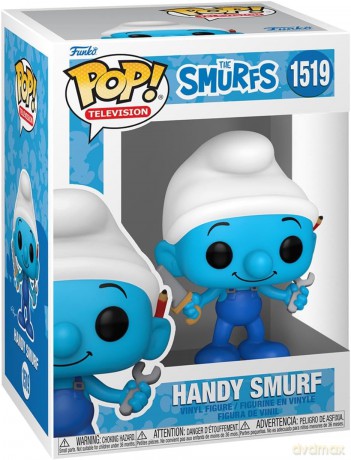 Funko POP Smurfs: Pracuś [FIGURKA]