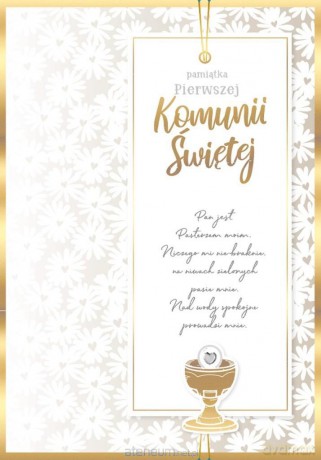 Karnet Primus Komunia