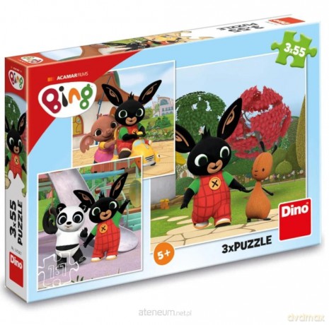 Królik Bing, 3x55el [PUZZLE]