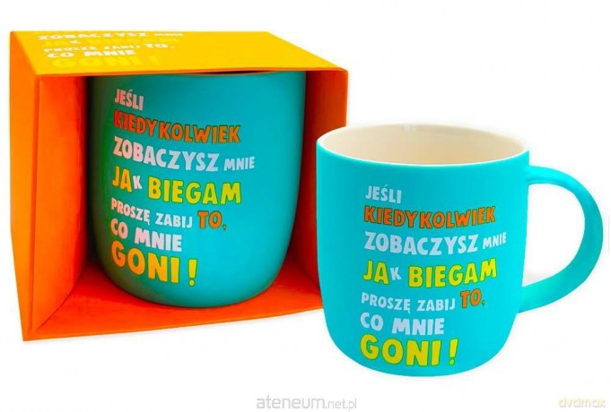 Kubek neonowy Jak biegam