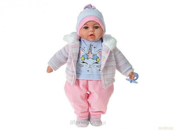 Lalka bobas 45cm polski dźwięk