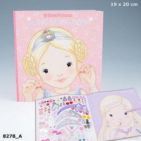 Szkicownik Bling Bling My Style Princess [KSIĄŻKA]