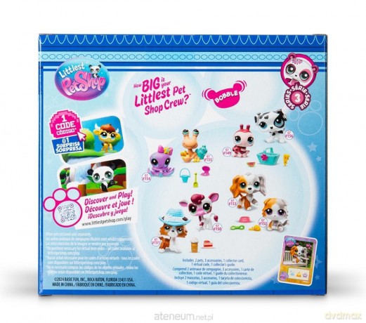 Littlest Pet Shop Zestaw 2 figurek seria 3 mix [FIGURKA]