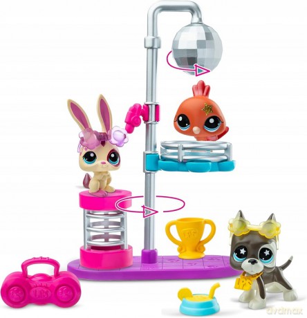 Littlest Pet Shop. Zestaw Disco Night [FIGURKA]