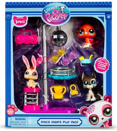 Littlest Pet Shop. Zestaw Disco Night [FIGURKA]